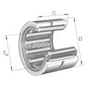 NKE Cuscinetto ad aghi NK60/35 ID 60 mm AD 72 mm larghezza 35 mm